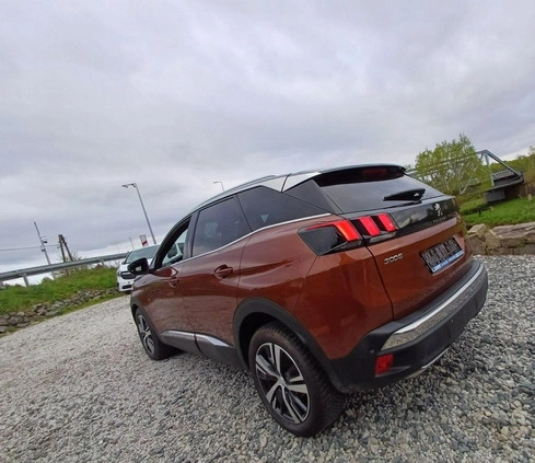 Peugeot 3008 cena 86900 przebieg: 87151, rok produkcji 2019 z Kisielice małe 56